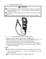 Preview for 14 page of A.W. Sperry Instruments DSA-2002P Operating Instructions Manual