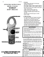 A.W. Sperry Instruments DSA-500 Operating Instructions preview