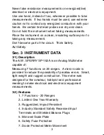 Preview for 5 page of A.W. Sperry Instruments SP-152A Operating Instructions Manual