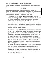 Preview for 7 page of A.W. Sperry Instruments SP-152A Operating Instructions Manual