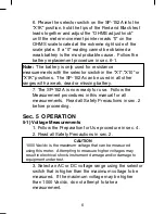 Preview for 8 page of A.W. Sperry Instruments SP-152A Operating Instructions Manual