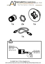 Предварительный просмотр 13 страницы A1 Security Cameras AXIS FA1105 Installation Manual