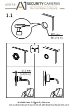 Предварительный просмотр 14 страницы A1 Security Cameras AXIS FA1105 Installation Manual