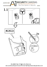 Предварительный просмотр 6 страницы A1 Security Cameras AXIS M1045/65-LW Installation Manual