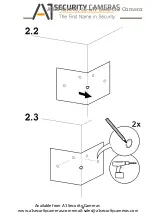 Предварительный просмотр 9 страницы A1 Security Cameras AXIS M1045/65-LW Installation Manual