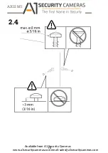 Предварительный просмотр 10 страницы A1 Security Cameras AXIS M1045/65-LW Installation Manual