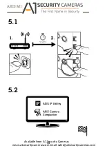 Предварительный просмотр 18 страницы A1 Security Cameras AXIS M1045/65-LW Installation Manual