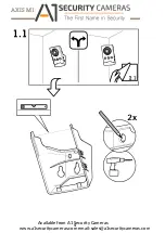 Предварительный просмотр 4 страницы A1 Security Cameras AXIS M1065-L Installation Manual