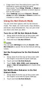 Preview for 21 page of A1 Alpha 20+ User Manual