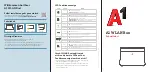 A1 WLAN Box Quick Start Manual предпросмотр