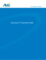 A10 Harmony Controller 2000 Installation Manual preview