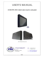 A1Touch AOD 260 User Manual preview