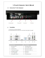 Preview for 3 page of A1Touch J3455 User Manual