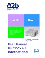 A2B Electronics Multibox 6T International User Manual preview