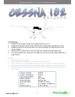 a2pro CESSNA 182 Skylane User Manual предпросмотр