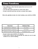 Предварительный просмотр 8 страницы A2Z Ozone A-3500 Operating Manual