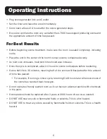 Предварительный просмотр 7 страницы A2Z Ozone A-7000 Operating Manual