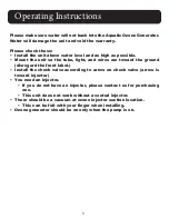 Предварительный просмотр 10 страницы A2Z Ozone Aquatic Operating Manual