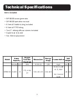 Preview for 4 page of A2Z Ozone MP-8000 Operating Manual