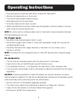 Preview for 9 page of A2Z Ozone MP-8000 Operating Manual