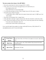 Preview for 15 page of A2Z Ozone MP-8000 Operating Manual