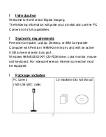 Preview for 3 page of A4 Tech. FlexiCam PK-5 User Manual