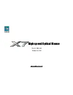 Предварительный просмотр 1 страницы A4 Tech. X-708 User Manual