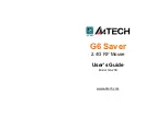 Preview for 1 page of A4Tech G6-20D User Manual