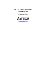 A4Tech GK-300A User Manual preview