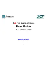 A4Tech X-710BFS User Manual preview