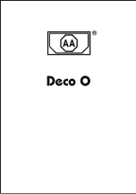 Preview for 1 page of AA Aquarium Deco O Manual