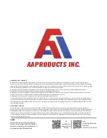 Предварительный просмотр 6 страницы AA Products HCC60-01-TBLK Instruction Manual