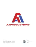 Preview for 8 page of AA Products KX205 Instruction Manual