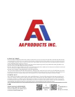 Preview for 6 page of AA Products RB0008 Instruction Manual