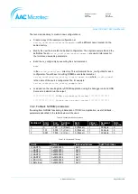 Preview for 115 page of AAC Microtec Sirius OBC User Manual