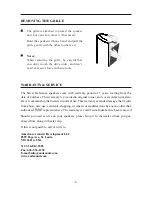 Preview for 8 page of AAD Silver-1 Owner'S Manual