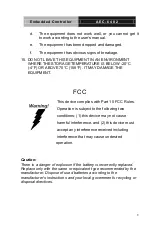 Предварительный просмотр 6 страницы Aaeon AEC-6402 Manual