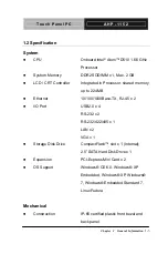 Preview for 11 page of Aaeon AHP-1152 Manual