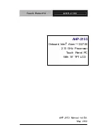 Aaeon AHP-2153 Manual preview