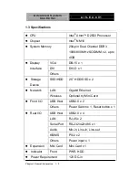 Preview for 14 page of Aaeon AIS-E2-CV1 Manual