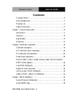 Preview for 8 page of Aaeon AOP-8150WT User Manual