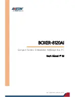 Предварительный просмотр 1 страницы Aaeon BOXER-8120AI User Manual