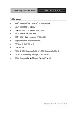 Preview for 10 page of Aaeon COM-915 A2.0 Manual