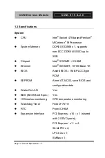 Preview for 11 page of Aaeon COM-915 A2.0 Manual