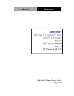 Preview for 1 page of Aaeon EMB-9458T User Manual