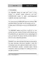 Preview for 9 page of Aaeon EMB-9658T Mini-ITX User Manual