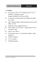 Предварительный просмотр 8 страницы Aaeon EMB-H61B Manual