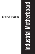 Aaeon EPC-CV1 Series User Manual preview