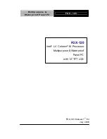 Aaeon FOX-120 User Manual предпросмотр