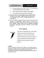 Preview for 6 page of Aaeon FOX-120 User Manual